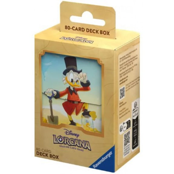 Lorcana 80 Deck Box - Scrooge McDuck