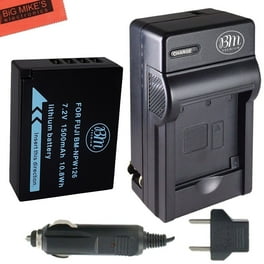 2x Pack - Fujifilm FinePix Z33WP Battery + Charger with Car & EU