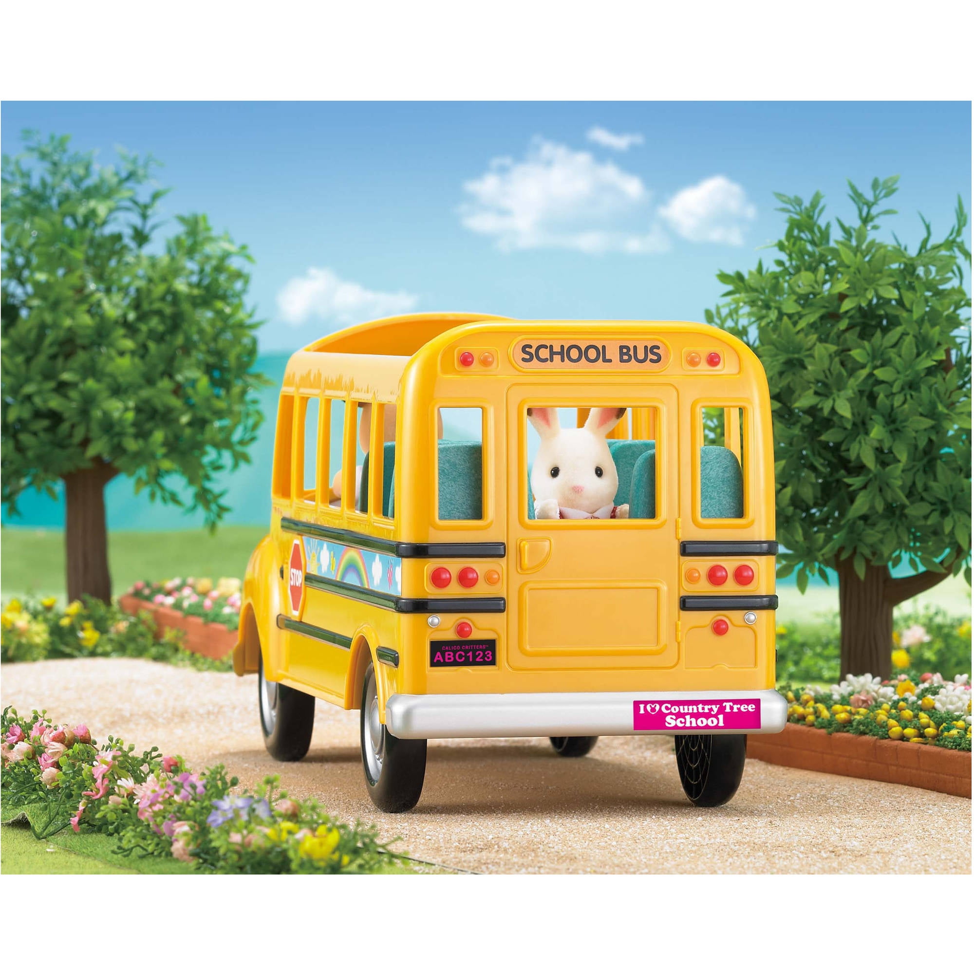 calico critters school bus walmart