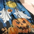 thumbnail image 3 of Throw Blanket Gifts for Women Men, Halloween Pumphkin Scary Flannel Fleece Blanket for Home Decor, Halloween Birthday Gifts for Friends Family, 60"X50", 3 of 5