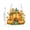YEB, variant on DIY Fall Diamond Art Kits for Adults Hanging Ornament Kit, Rhinestone Hand‑Made Craft Pendant, Autumn Harvest Wall Window Door Decor for Indoor Home Thanksgiving Party Decoration