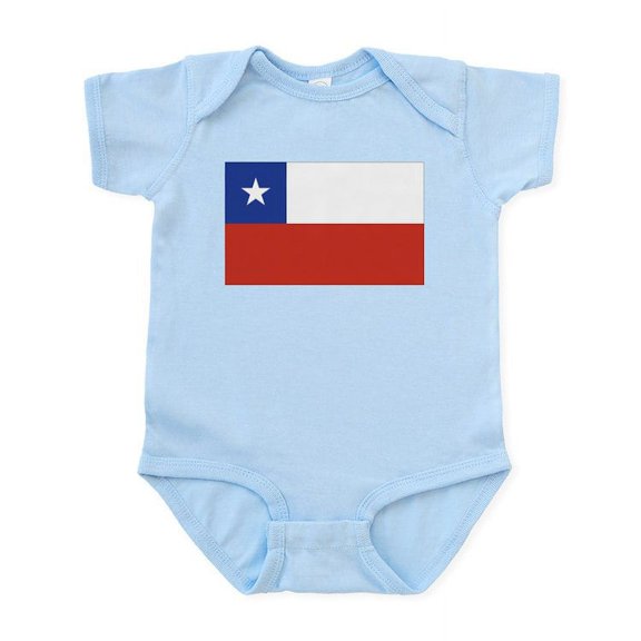 CafePress - Flag Of Chile Infant Bodysuit - Baby Light Bodysuit, Size Newborn - 24 Months