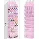 thumbnail image 1 of Organizador de zapatos MISSLO Over the Door, 20 pares, rosa, 1 of 7
