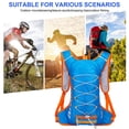 thumbnail image 4 of Mochila deportiva portátil y transpirable de gran capacidad para senderismo, bicicleta, bolsa de agua, 4 of 5