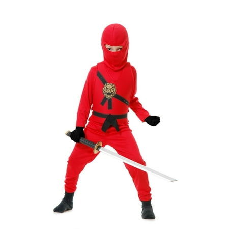 Halloween Ninja Avenger Series 1 Child Costume - Red