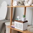 thumbnail image 3 of Porta Tampones para BañO, Organizador de Productos Femeninos, Estuche para Toallas Sanitarias con Tapa Abatible, Almacenamiento de Tampones Week ., 3 of 7