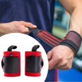 thumbnail image 1 of Colaxi 2 Pcs Sangles de Poignet Fitness Attelle de Poignet Respirante Ajustable Haute Élasticité Support de Poignet Protection Poignet pour Sports de Basketball Rouge, 1 of 8