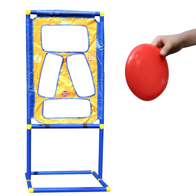 Flying Disc Toss Game Creative Toss Game Set Flying Disc with Detachable Target