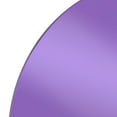 thumbnail image 4 of DecMode 32" x 32" Purple Round Tinted Wall Mirror, 4 of 9