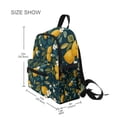 thumbnail image 3 of FORMRS Kids School Backpack with Front Zippered Pocket 12" Student Travel Daypack, Blue Lemons, 3 of 6