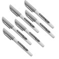 thumbnail image 1 of 6Pcs Epoxy Resin Paint Highlight Pen Metallic Permanent Marker Pen 0.7mm EF Tip, 1 of 9