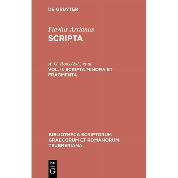Bibliotheca Scriptorum Graecorum Et Roma Scripta minora et fragmenta, Book 1242, (Hardcover)