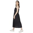 thumbnail image 3 of Bimba Adjustable Spaghetti Strap Dresses For Women Casual Summer Printed Rayon Maxi Dress, 3 of 7