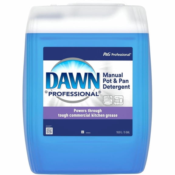 Dawn Professional Manual Pot/Pan Dish Detergent, Original Scent, Five Gallon Cube