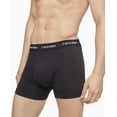 thumbnail image 3 of Calvin Klein Men's Cotton Stretch 3-Pack Boxer Brief, 3 Black, XL, 3 of 4