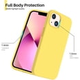 thumbnail image 3 of Designed for iPhone 14 Silicone Case, Protection Shockproof Dustproof Anti-Scratch Phone Case Cover for iPhone 14, Liquid Silicone Phone Case (Yellow), 3 of 6