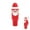 Red 8Z5, variant on ZZkhGO Mini Cup Keychain with Lip Balm, Christmas Themed Holiday Accessory, Cute Gift for Her Stocking Stuffer