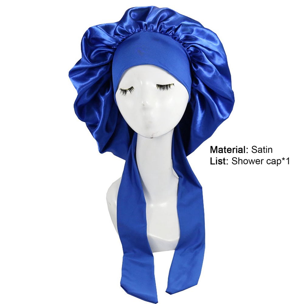 EIMELI Bonnet Queen Satin Bonnet Silk Bonnet for Sleeping Hair Bonnet Adjustable Bonnet Night Cap Bonet for  Curly Hair