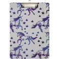 thumbnail image 2 of FMSHPON Unicorns Clipboard Hardboard Wood Nursing Clip Board and Pull for Standard A4 Letter 13x9 inches, 2 of 8