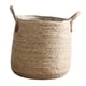 thumbnail image 3 of Cesta tejida para plantas con forro impermeable para macetas, ideal para picnic, garaje y patio. M, 3 of 9