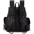thumbnail image 6 of Wrangler Backpack Purse for Women Men Floral Tooled Designer Travel Bags, Black, 6 of 7