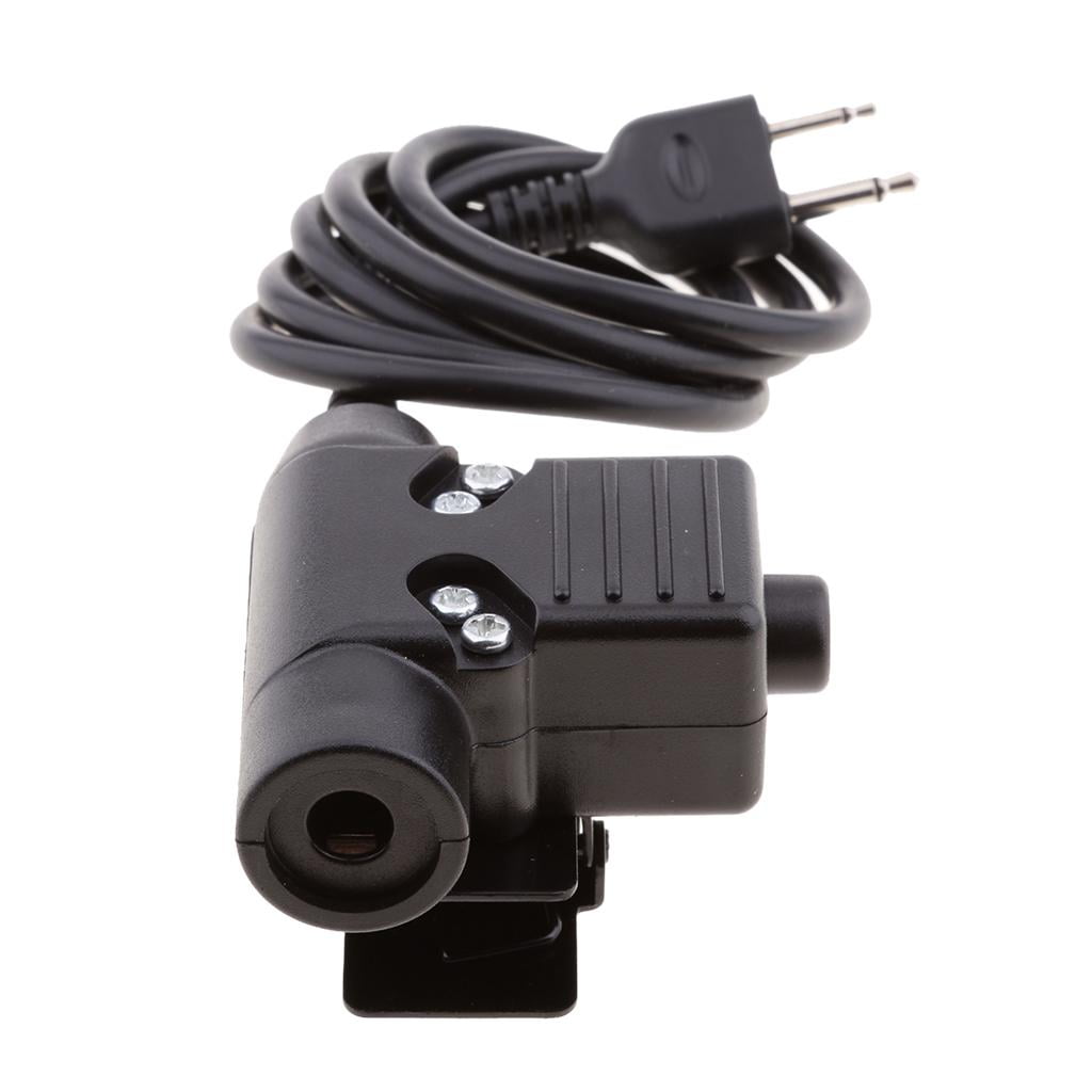 Adattatore PTT Z-Tactical Z113 Per Cuffie Militari Su Radio Kenwood/TYT (U94 Style)