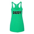 thumbnail image 2 of Wild Bobby, Classic Daddy Dad, Father's Day, Women Tri-Blend Racerback Tank Top, Envy, Small, 2 of 4