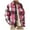 Hot Pink ZVN1 brown button up shirt men, variant on Mens Flannel Shirts Long Sleeve Button Up Shirt Men Mens Flannel Shirts Long Sleeve Lightweight Plaid Shirt Casual Button Down Shirts Jacket XL