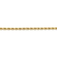 thumbnail image 3 of Leslie's Real 14kt Yellow Gold 3mm Diamond-Cut Rope Chain; 22 inch; Lobster Clasp; for Adults and Teens; for Women and Men, 3 of 5