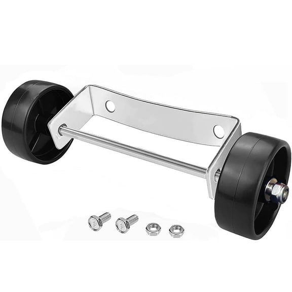 Universal Patio Heater Wheels Replacement Kit Stainless Steel Bracket Patio Heater Wheels Fits Most Outdoor Propane Stand Up Patio Heater Parts