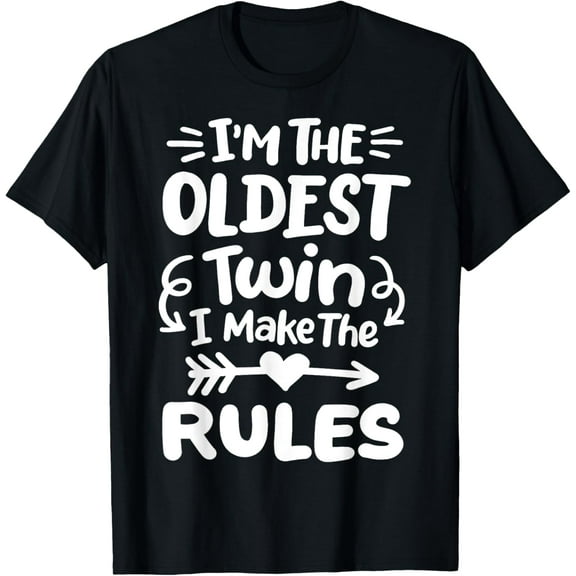 Twins Twin Kids Brothers Sisters Siblings T-Shirt