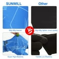 thumbnail image 4 of Sun Will Ice Silk Gloves Compression Sun Protection Non-Slip Gloves Blue S-XL, 4 of 8
