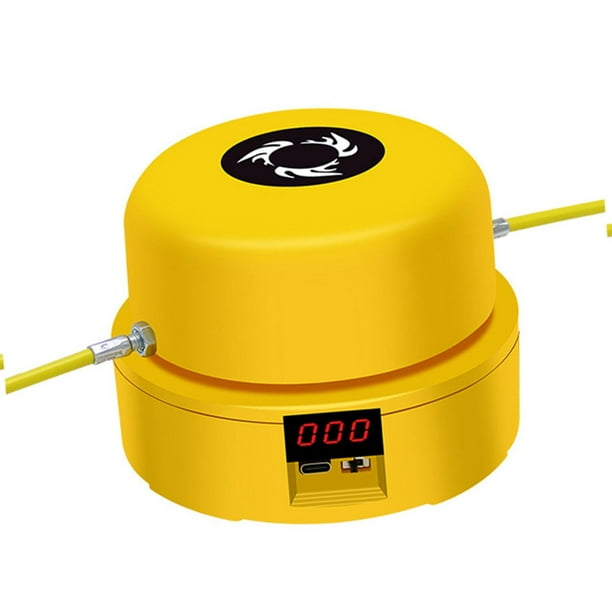 Cuerda de saltar duradera, adultos, , principiantes, pantalla LED, máquina de cuerda de saltar silenciosa Amarillo kusrkot Máquina de saltar la cuerda