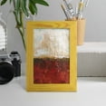 thumbnail image 5 of August Horizon I -Framed Print w/glass-Sunflower Yellow, 5 of 8