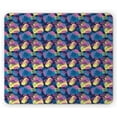 thumbnail image 1 of Colorful Mouse Pad, Continuous Design of Abstract Geometric Patterns in Graffiti Drawing Style, Rectangle Non-Slip Rubber Mousepad, Indigo Multicolor, by Ambesonne, 1 of 2