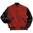 thumbnail image 1 of Varsity Veste L Écarlate/noir/écarlate, 1 of 1