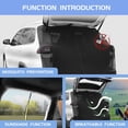 thumbnail image 4 of Car Camping Tailgate Mesh Screen for SUV, Magnetic Car Tailgate Mosquito Net with Zipper, Universal SUV/MPV Tailgate Back Door Mosquito Net Car Camping Essentials (58" L x 57" H, Black), 4 of 7