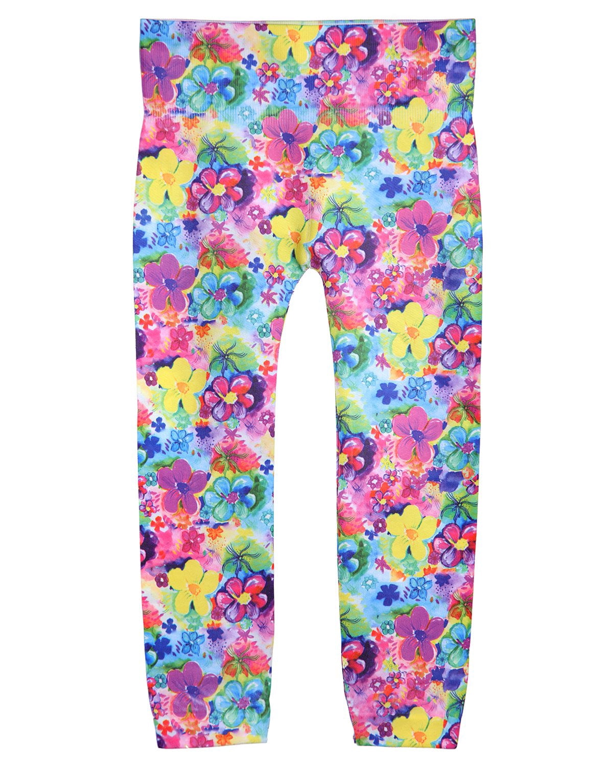 MeMoi Spring Fever Girls Seamless Flower Leggings - Girls - Female