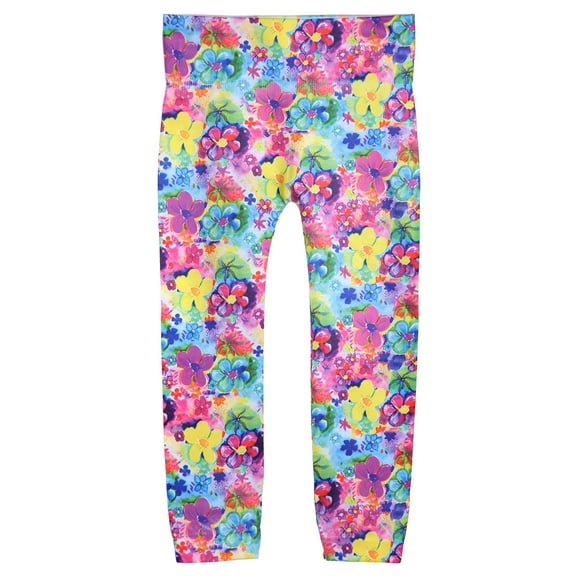 MeMoi Spring Fever Flower Comfort Stretch Leggings - Girls - Female, 7-10, Multi