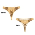 thumbnail image 3 of Disketp sous-Vêtements Sans Couture pour Femmes Imprimé Berger Allemand, String Invisible, Culottes pour Femmes-4TG, 3 of 6