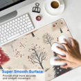 thumbnail image 4 of Long Mouse Pads for Desk,Beige Christmas Tree Pattern Desk Mats on Top Of Desks, Desk Mouse Pad Extra Large with 3mm Non-Slip Base and Stitched Edge for Gaming,Office,Work,Home 31.5x15.7in, 4 of 5