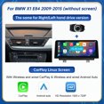 thumbnail image 2 of Road Top 10.25 Inch Car Touchscreen Wireless CarPlay Android Auto For BMW X1 E84 2009-2015 without Screen Car Stereo Multimedia Radio Receiver, 2 of 7