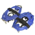 thumbnail image 2 of Couvre-chaussures de Ski Élastique, Crampons Anti-Rouille, pour Randonnée Escalade Bleu, 2 of 8