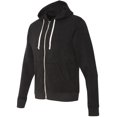 thumbnail image 3 of J America Adult Triblend Full-Zip Fleece Hood, 3 of 3