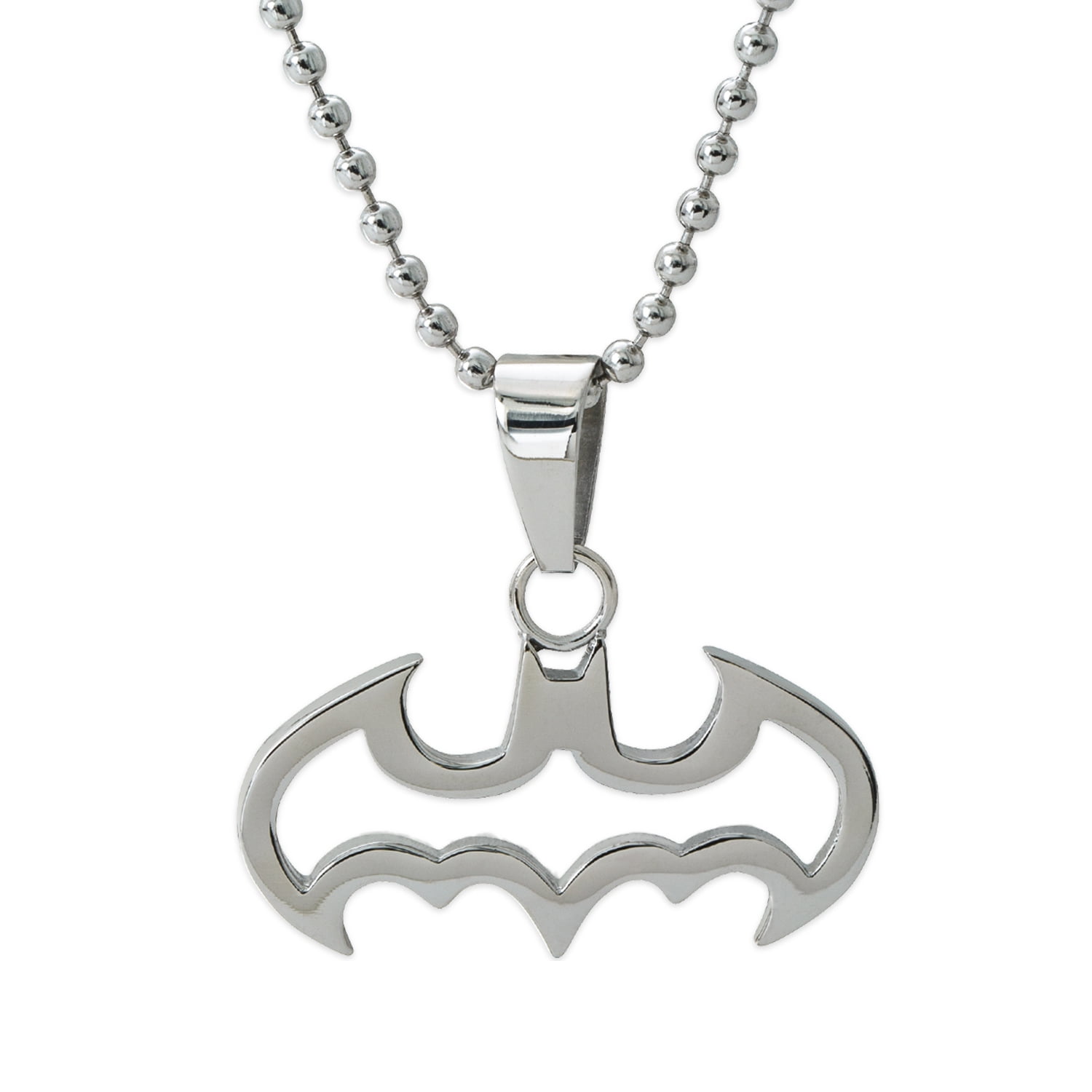Batman DC Comics Logo Pendant Chain Necklace 