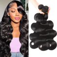 thumbnail image 1 of Paquetes de cabello humano rdddne Body Wave 100% virgen brasileña, 1 of 6