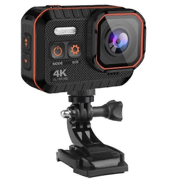 Underwater Camera HD 4K Sports Camera with Remote and Waterproof Helmet compatible with Underwater Video Photography