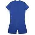 thumbnail image 6 of Alvivi Men's Short Sleeve One Piece Boyshorts Jumpsuit Romper Bodysuit Unitard Blue M, 6 of 8