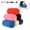 D001- Black, variant on Pillow Neck Support, Neck Support Pillows, 16X6 In, Solid Cylinder, Microbead Filling, Desk Napping, Travel Use, Blue, 1 Pc