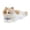 Coffee-M, variant on Realistic Simulation Cat Plush Toy, 15.7 or 19.7 Inch Stuffed Animal Kitten Doll, Large Animated Cat with Music and Bib for Kids, Coffee and Grey